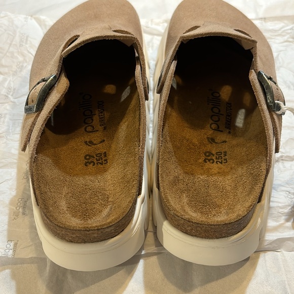 NWOB Womens’s Papillio By Birkenstock Size 39 (8-8.5) Warm Sand - Picture 5 of 11